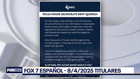 FOX 7 Espa?ol - 8/4/25 Titulares