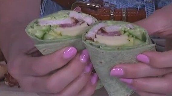 Summer dill wrap recipe from Tierra Neubaum