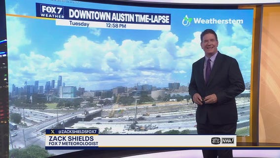Austin weather: Chances for rain in the area
