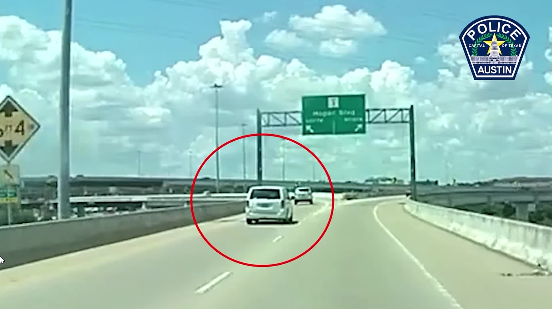 Austin Target shooting: Dash cam video