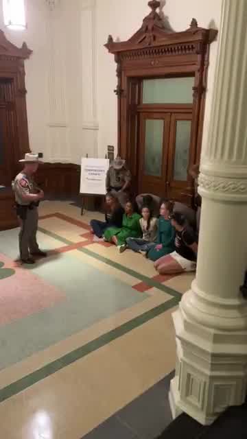 VIDEO: Protesters arrested at Texas Capitol