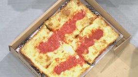 Detroit-style pizza with Via 313