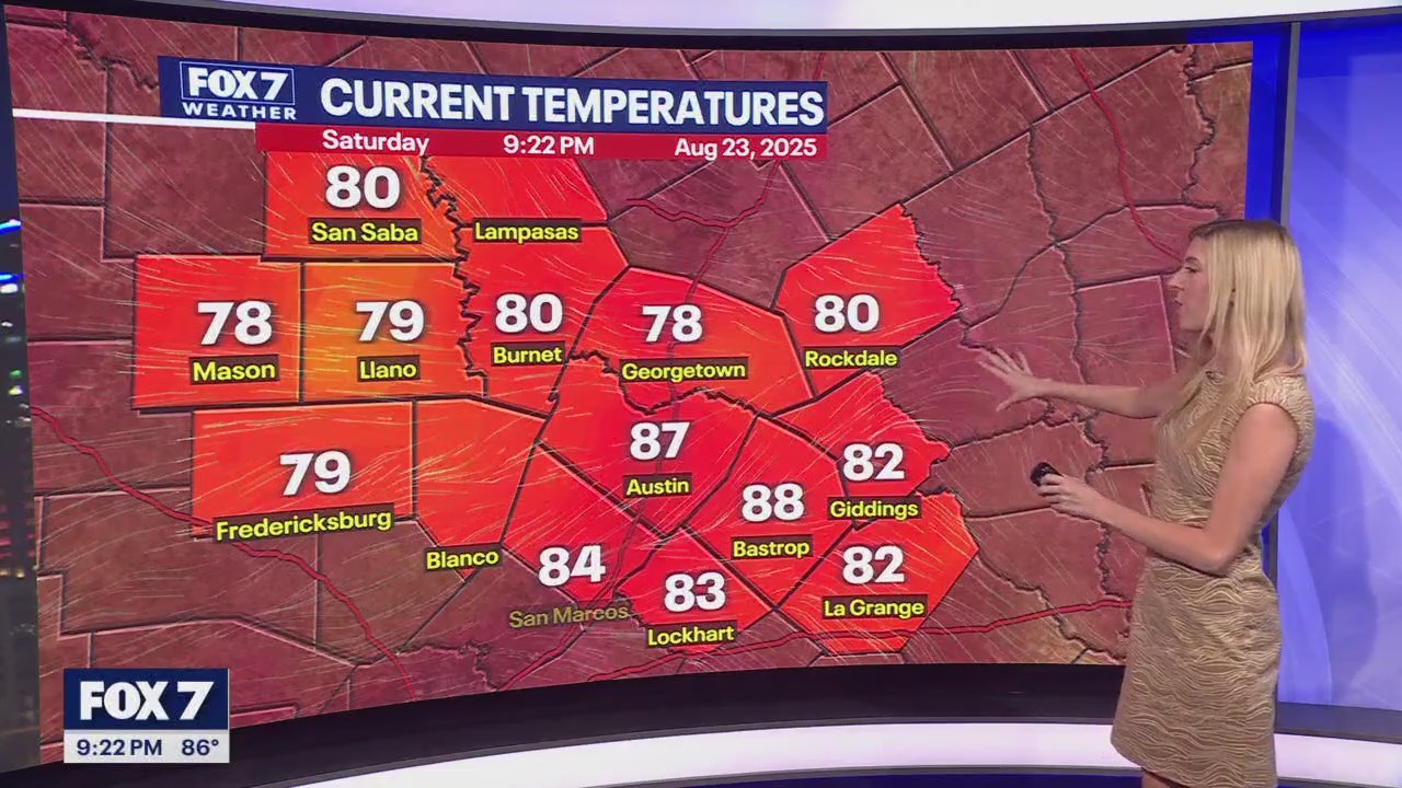 Austin weather: August 23 overnight forecast