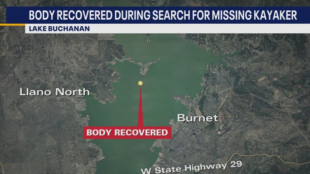 Body recovered from Lake Buchanan