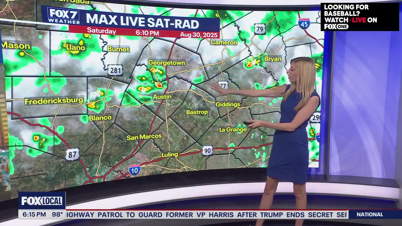 Austin weather: August 30 evening forecast