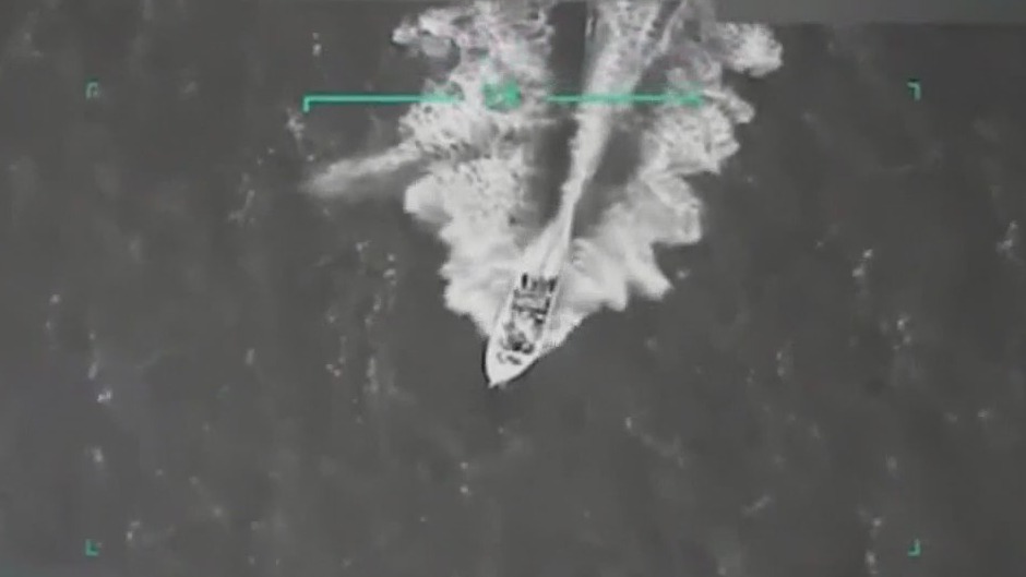 U.S. Navy strikes ship in Caribbean