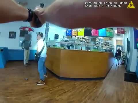 Det. Pruitt's body worn camera footage - slow speed