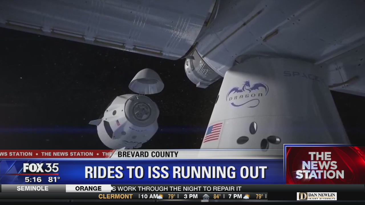 America still relying on Russians for rides to ISS