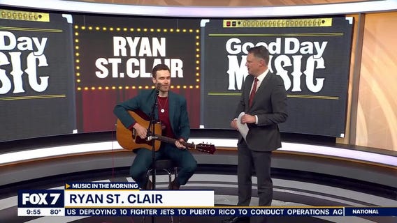 Ryan St. Clair performs "Something in the Air"