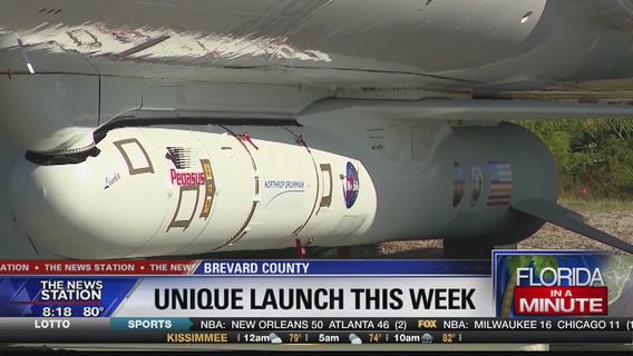Unique launch this week at Cape Canaveral
