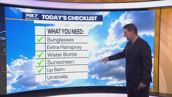 Austin weather: Sunny days and warm temperatures