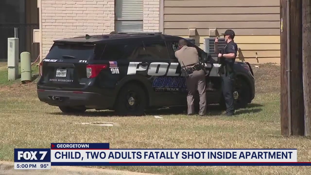 Child and two adults fatally shot inside apartment