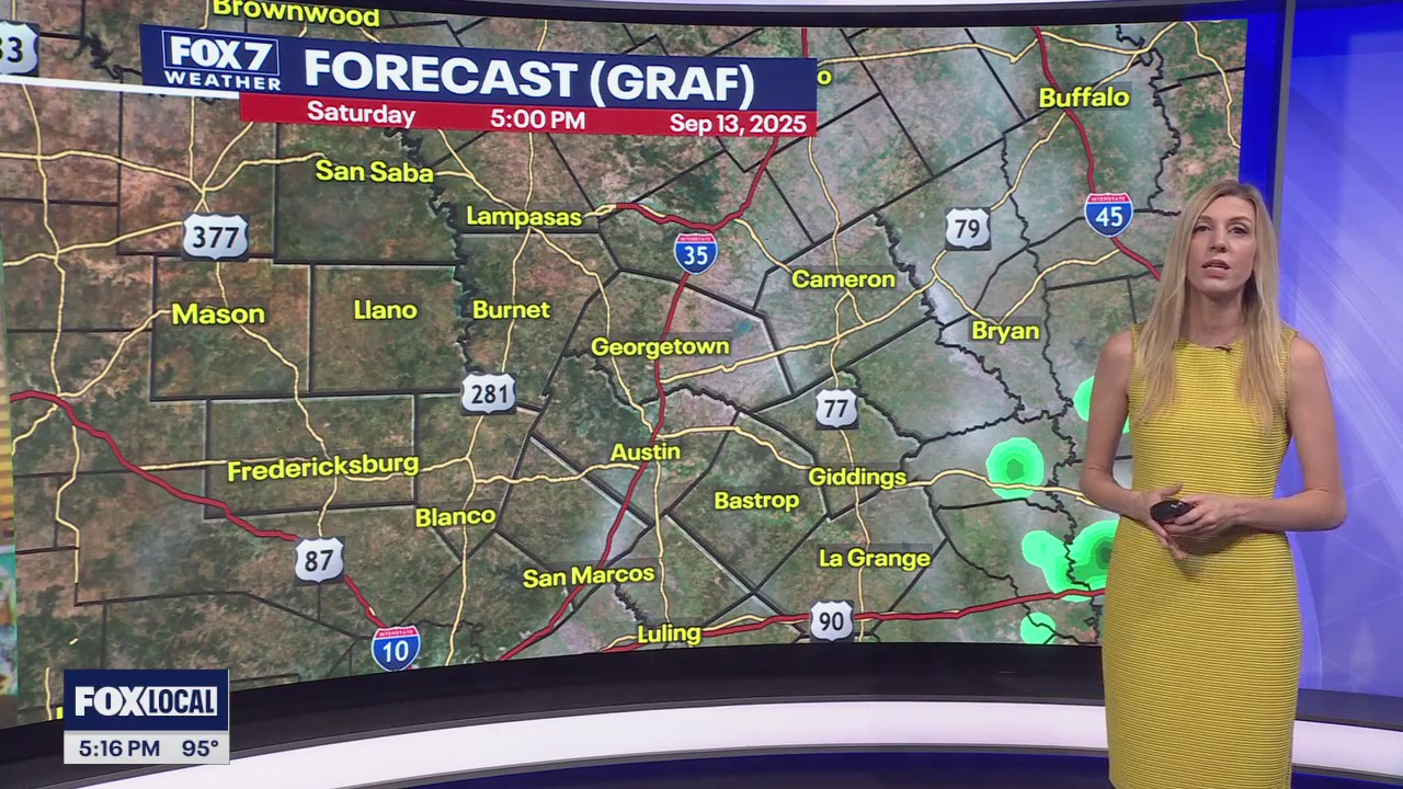 Austin weather: Sept. 13 evening forecast