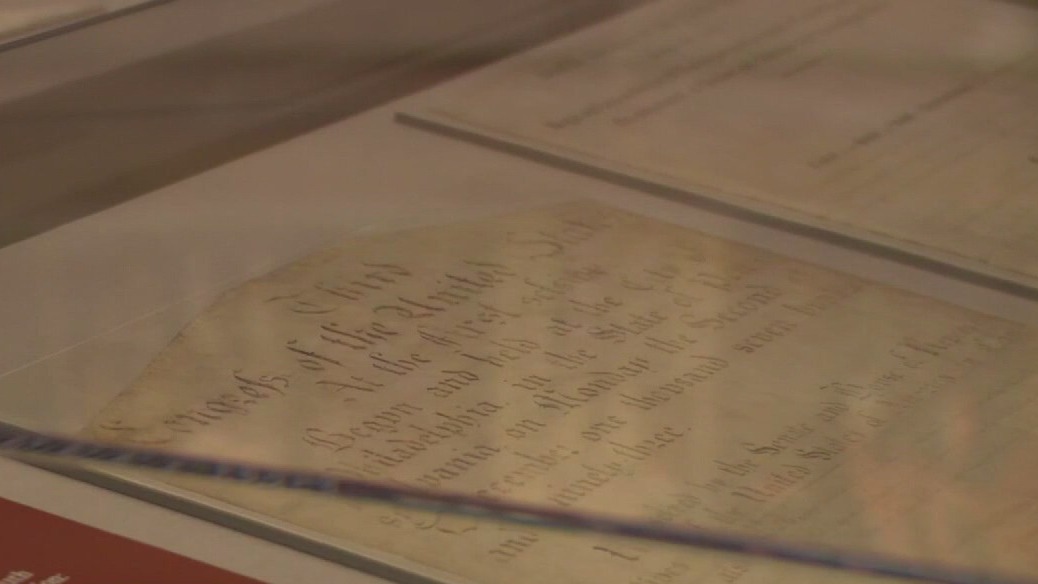 Full U.S. Constitution on display