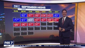 Austin weather: Temperatures in upper 90s