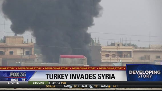 Turkey invades Syria