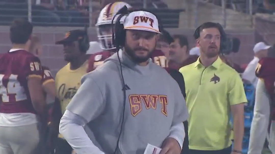 Success for TXST football coach GJ Kinne