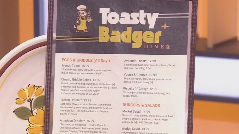 Toasty Badger celebrates National Pancake Day