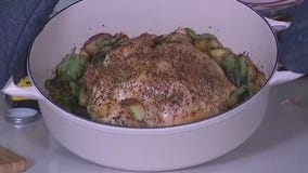 One pot garlic chicken recipe from Tierra Neubaum