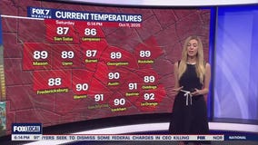 Austin weather: October 11 evening forecast