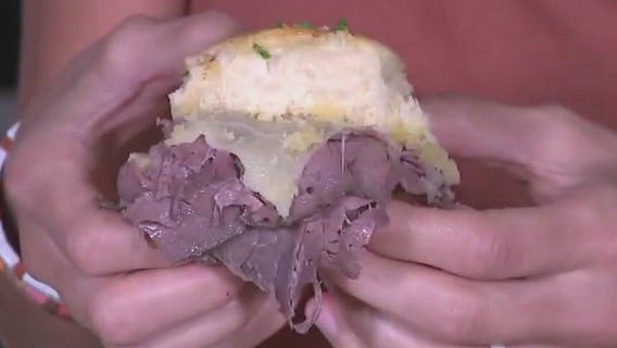French dip sliders recipe from Tierra Neubaum