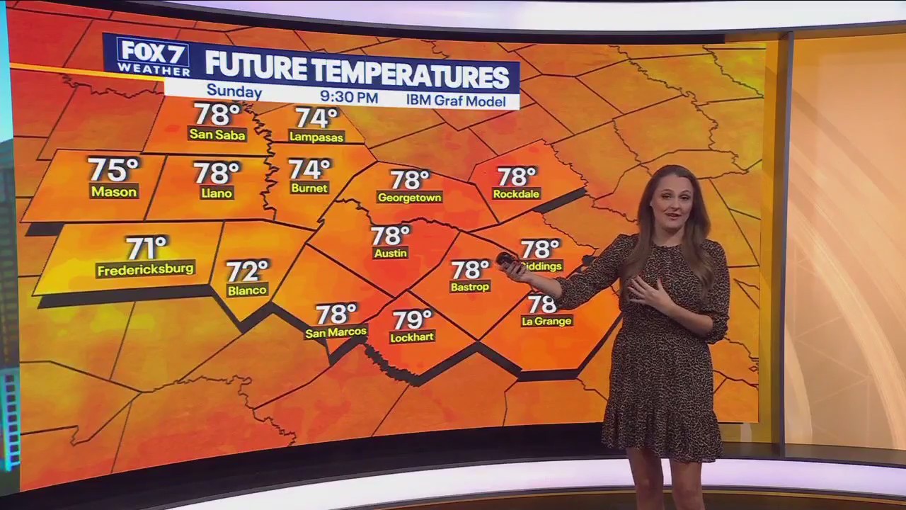 Austin weather: October 12 evening forecast