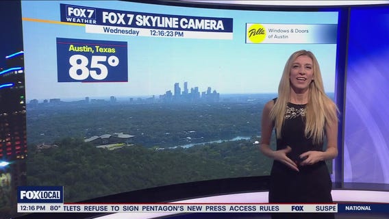 Austin weather: Hot and dry streak continues