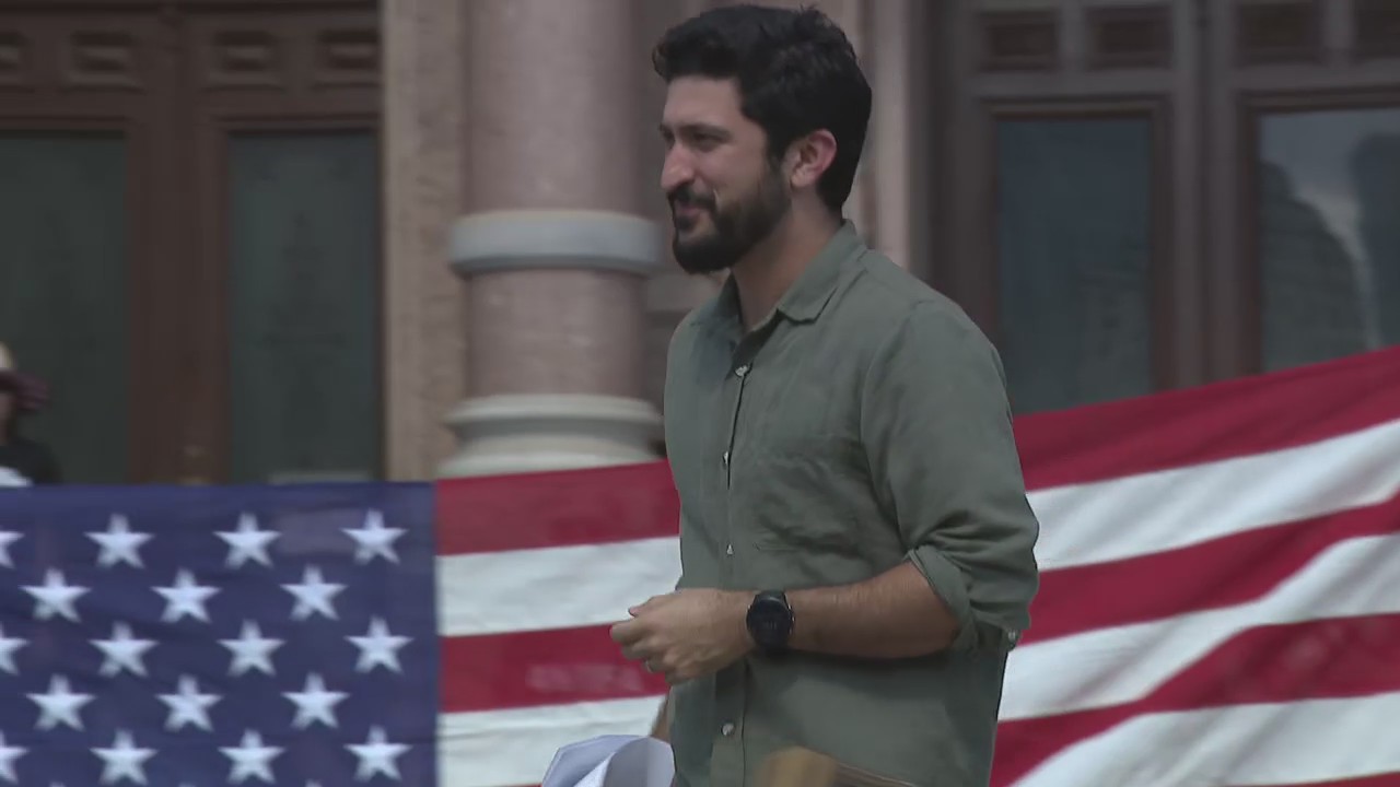 No Kings protest in Austin - Greg Casar