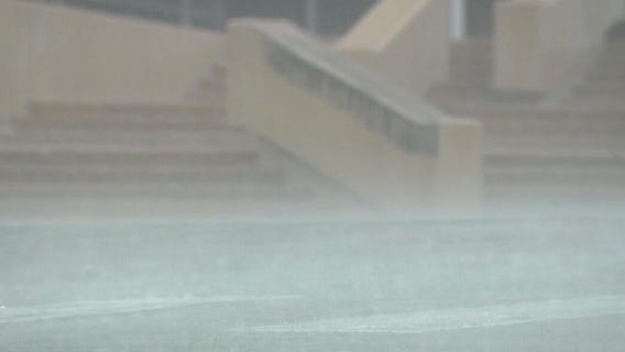 Heavy rain in Central Texas following drought