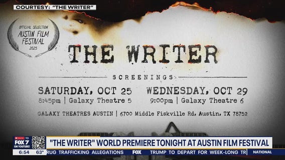 'The Writer' premieres at Austin Fil Festival