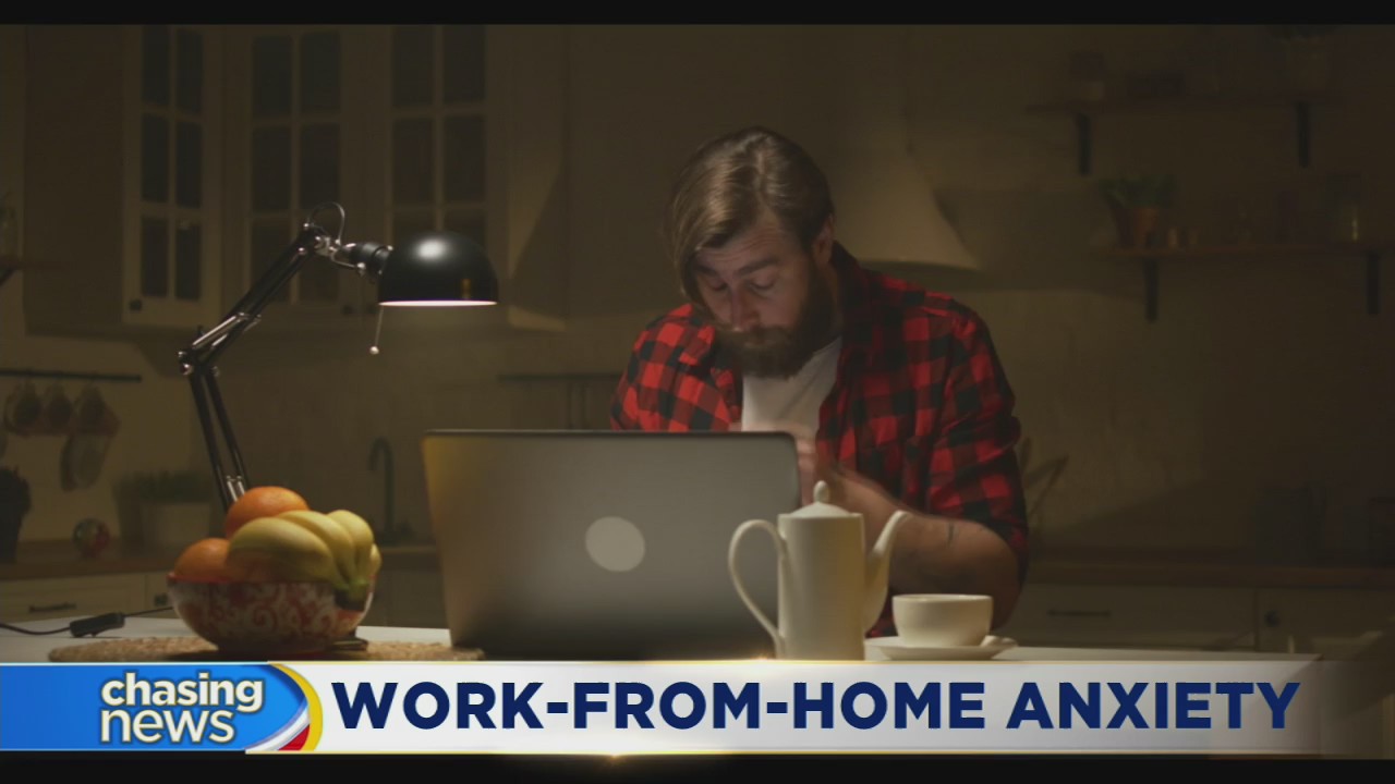 Work stress can be worse at home because there are no boundaries