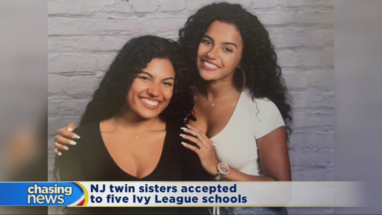NJ twin sisters accepted to five Ivy League schools