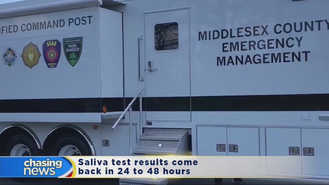 First coronavirus saliva testing site opens in NJ