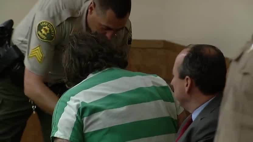 Raw: Lake arson suspect in court