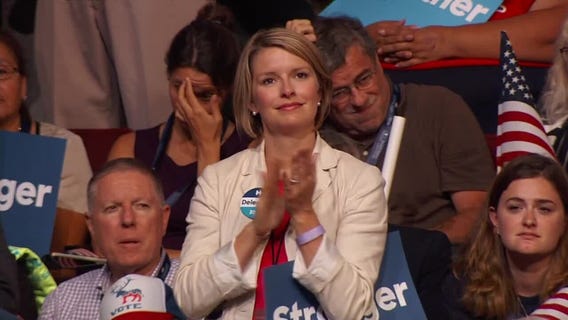 Hillary Clinton accepts the Democratic nomination