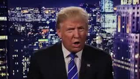 Donald Trump apology video