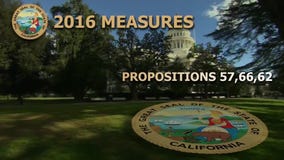 California props dealing with criminal justice