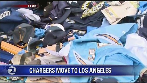 San Diego Chargers moving to LA