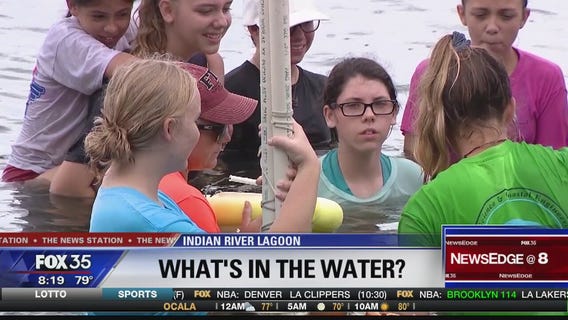 Students and scientists study water quality of Indian River Lagoon