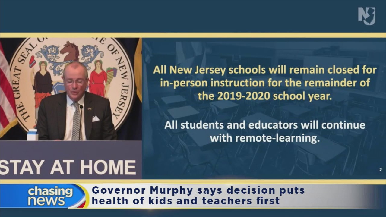 Gov. Murphy keeps schools closed