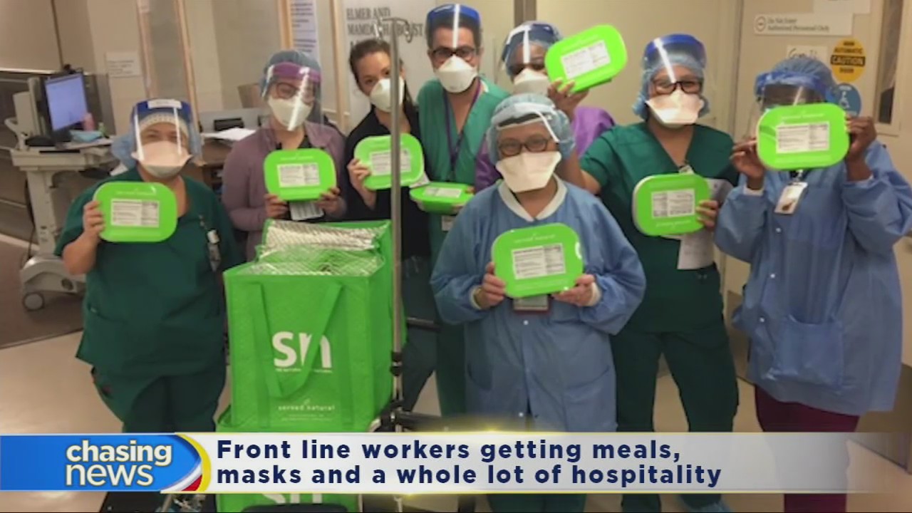 Meals, masks and hospitality