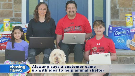 Photographer doing outdoor photo shoots to benefit animal shelter