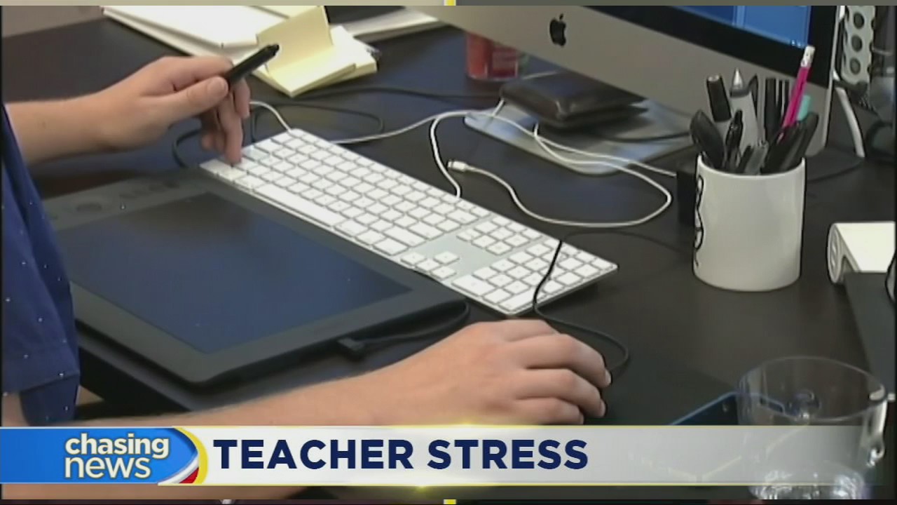 The transition to remote learning is extremely stressful for teachers