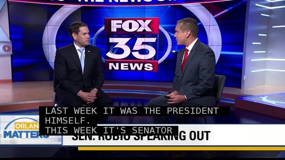 Sen. Rubio Speaking Out