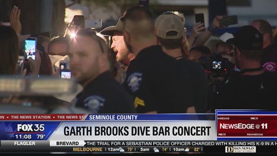 Fans treated to Garth Brooks performance at The Barn in Sanford