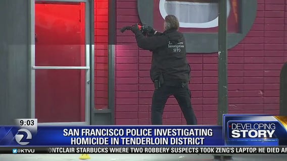 Tenderloin homicide under investigation