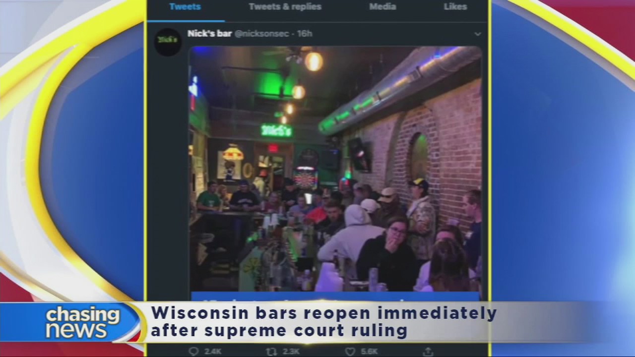 Wisconsin high court tosses stay-at-home order