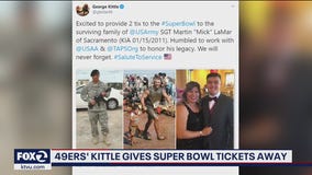 49ers' George Kittle gives away Super Bowl tickets