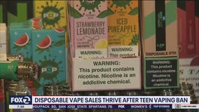 Disposable vape sales thrive after teen vaping ban