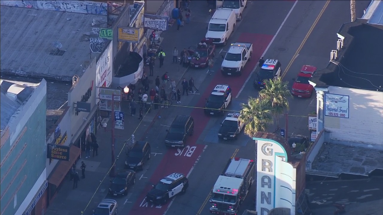 Pedestrians struck by vehicle in San Francisco
